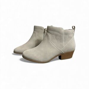 Arizona Jean Co Lambray Heeled Booties Women’s Fashion Boots Stone Gray 8.5 M